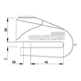 Oxford Quartz Xalo XA10 Alarm Disc Lock (10mm)